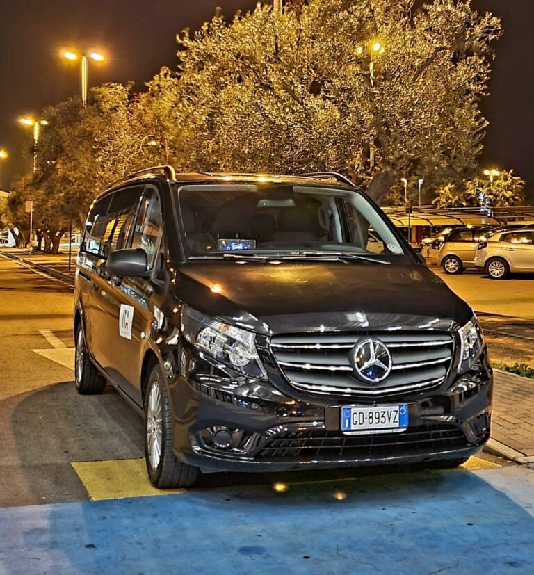 Minivan Mercedes-Benz Vito 8 posti, anteriore esterno