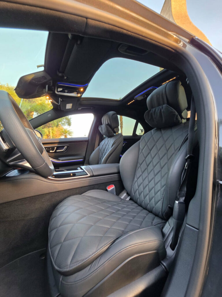 Mercedes-Benz Classe S, vista sedile autista