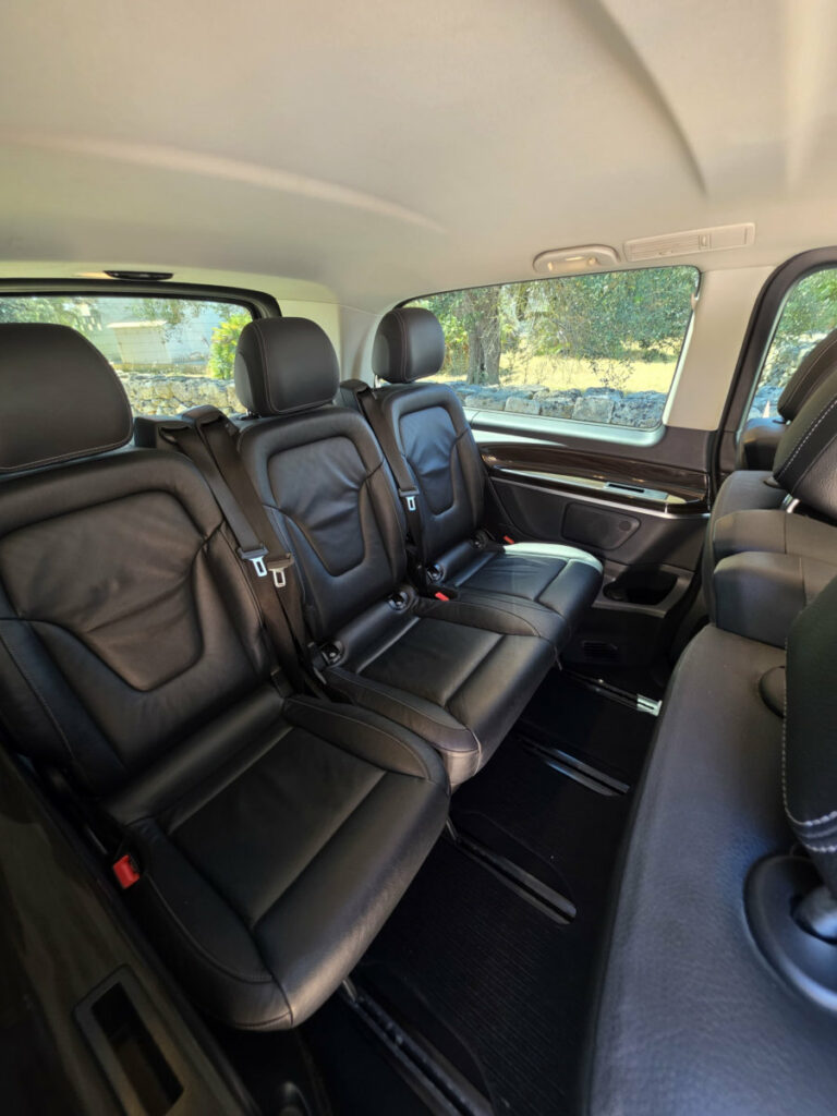 Minivan Mercedes-Benz Classe V, vista passeggeri